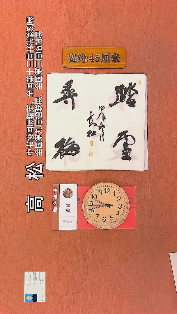 【闪购商品】书法5         高松书法作品