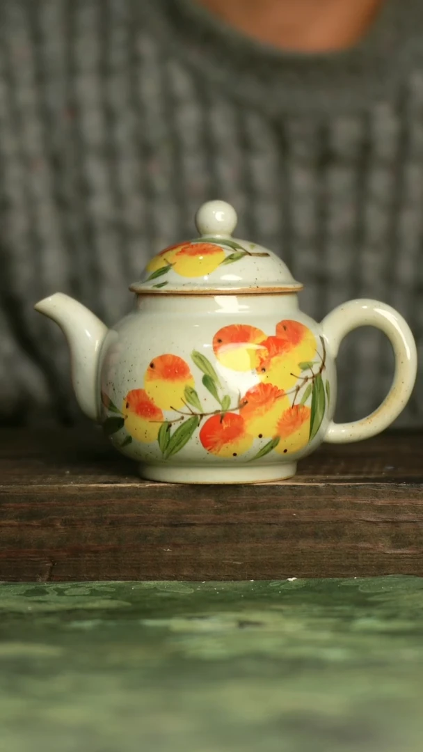 瓷器青诗集手工手绘瓷器