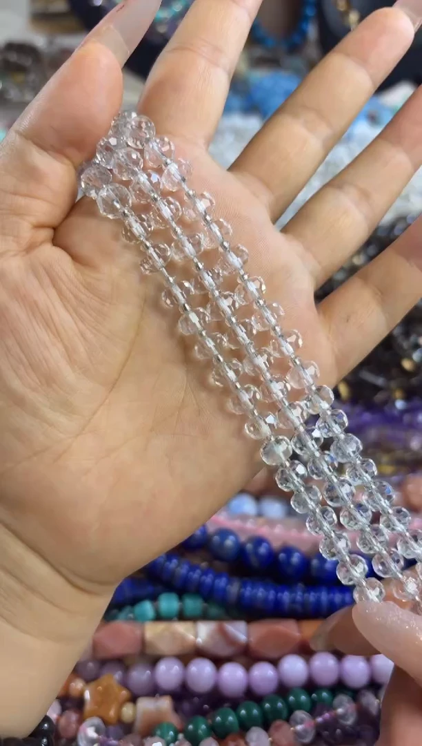 未镶嵌玛瑙/玉髓珠宝半成品白水钻切卡7