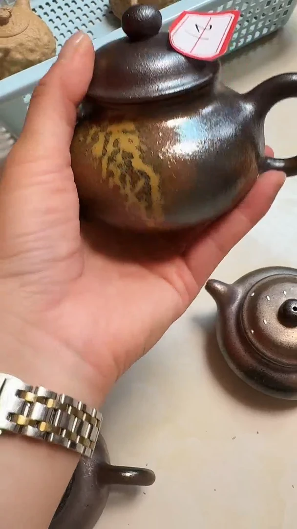 茶壶紫砂柴烧紫砂壶21号容天