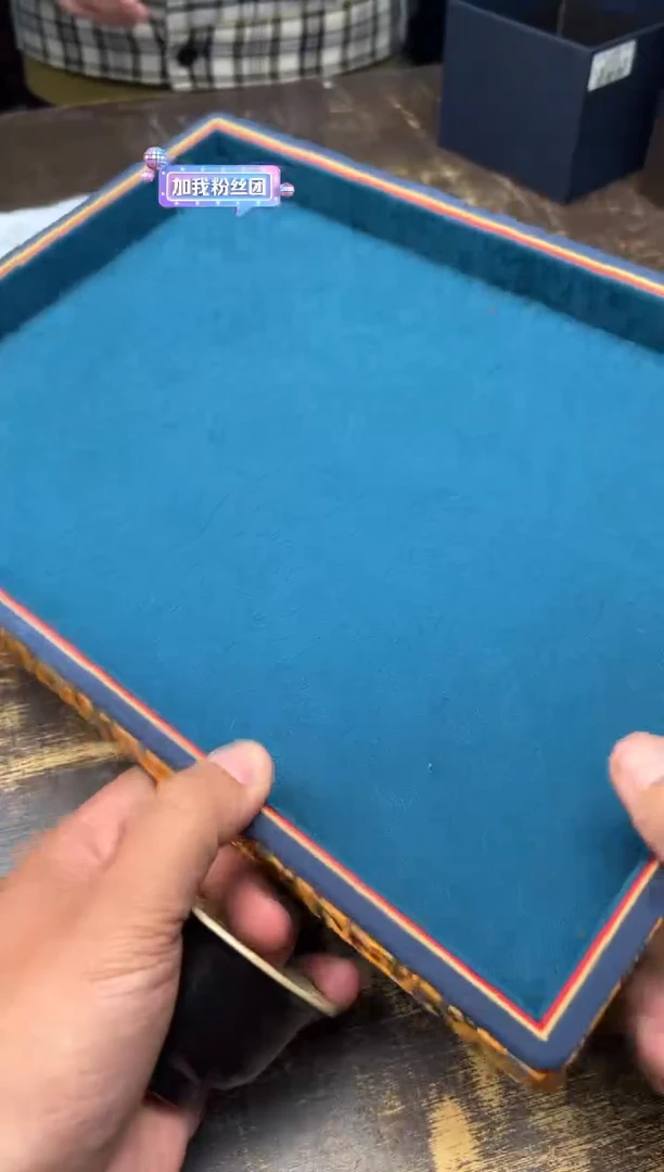 【闪购商品】/布材质龙纹托盘、