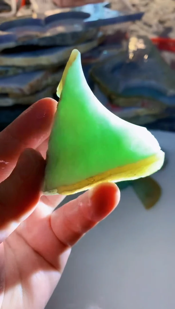 【闪购商品】翡翠未镶嵌颈饰0韩0翡翠珠421