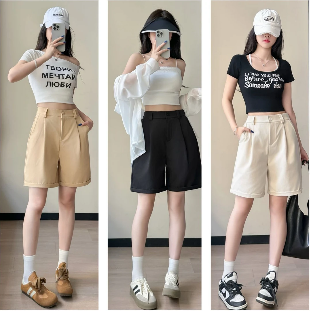 女式五分休闲短裤MZK