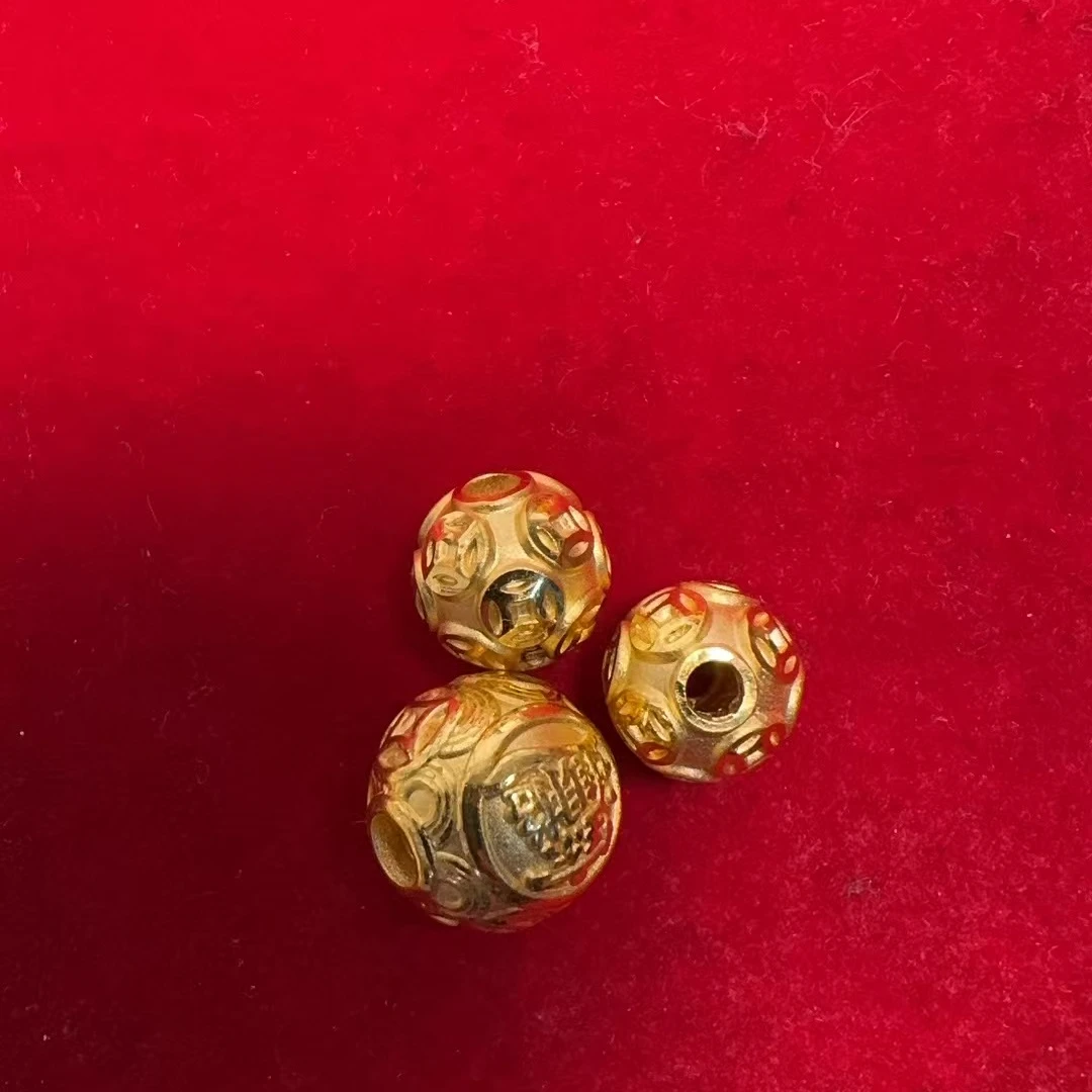3.06g足金999金珠3
