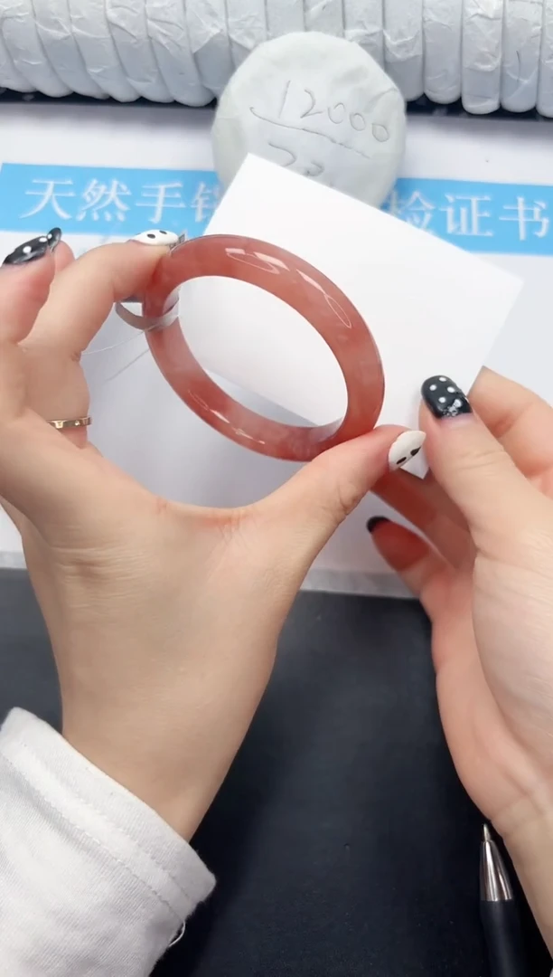 未镶嵌手镯石英质玉152-57TH