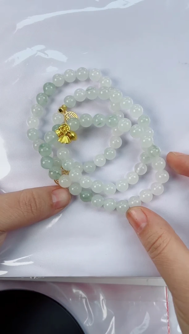 【闪购商品】石英质玉手镯未镶嵌0。8  天山翠手链福利