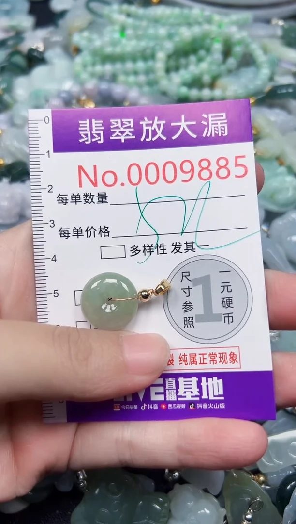 颈饰未镶嵌翡翠9885