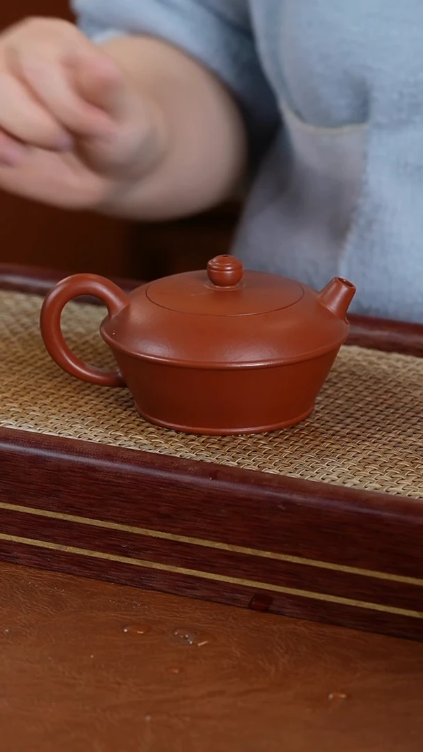 【闪购商品】紫砂茶壶范君华朱泥具轮壶