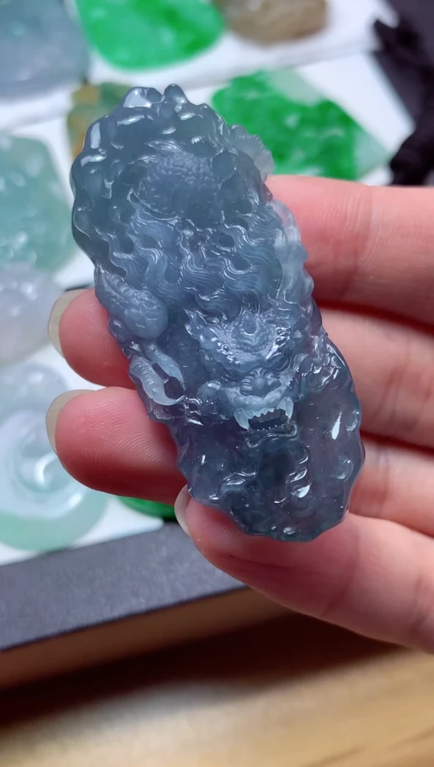 翡翠未镶嵌颈饰天然翡翠