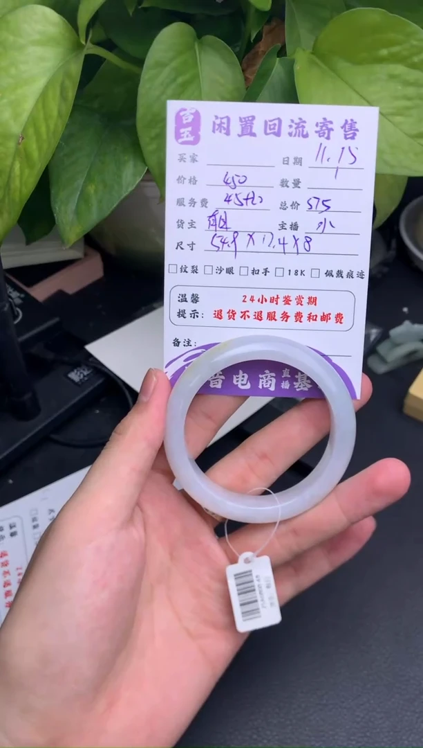 未镶嵌手镯翡翠手镯