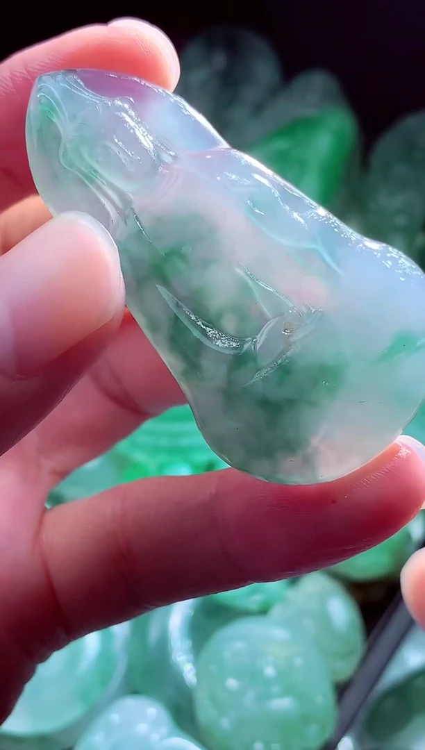 未镶嵌定制翡翠艺*#翡翠毛货定制