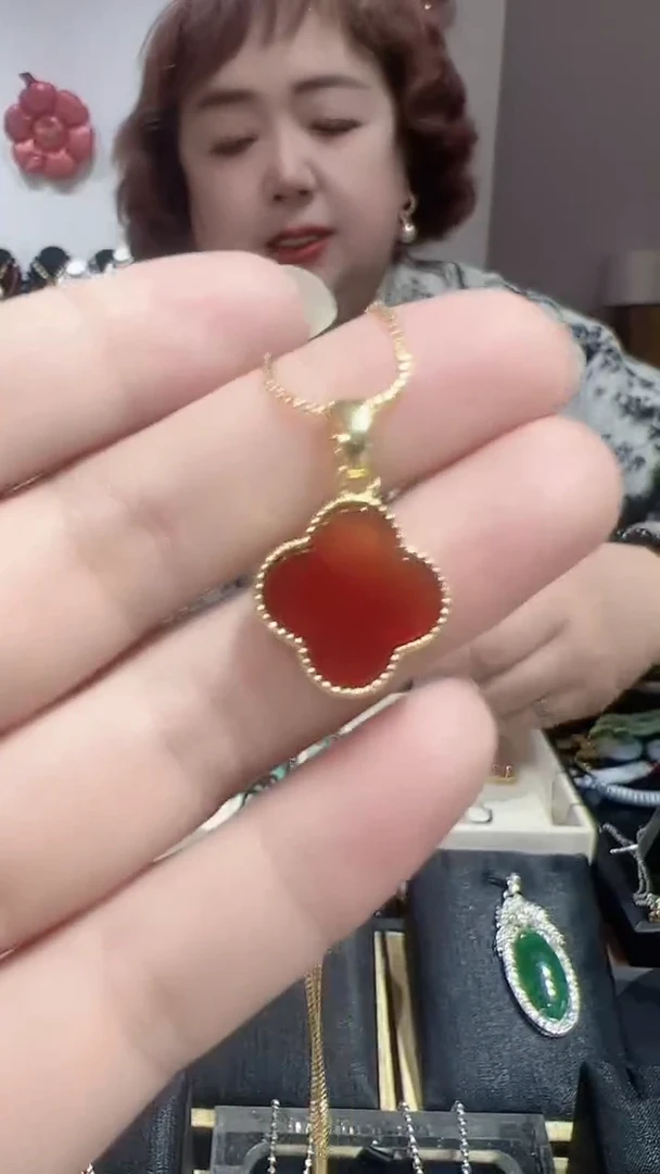 颈饰合金南红玛瑙2025121808