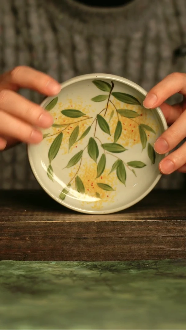 青诗集手工手绘瓷器青诗集手工手绘瓷器