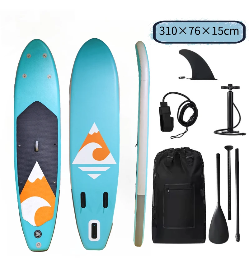 充气浆板SUP水上运动便携充气式站立式冲浪板划水桨板逍遥青钓鱼