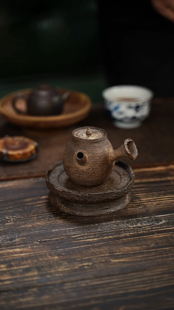 全手工制作 南蛮 侧把壶 110cc