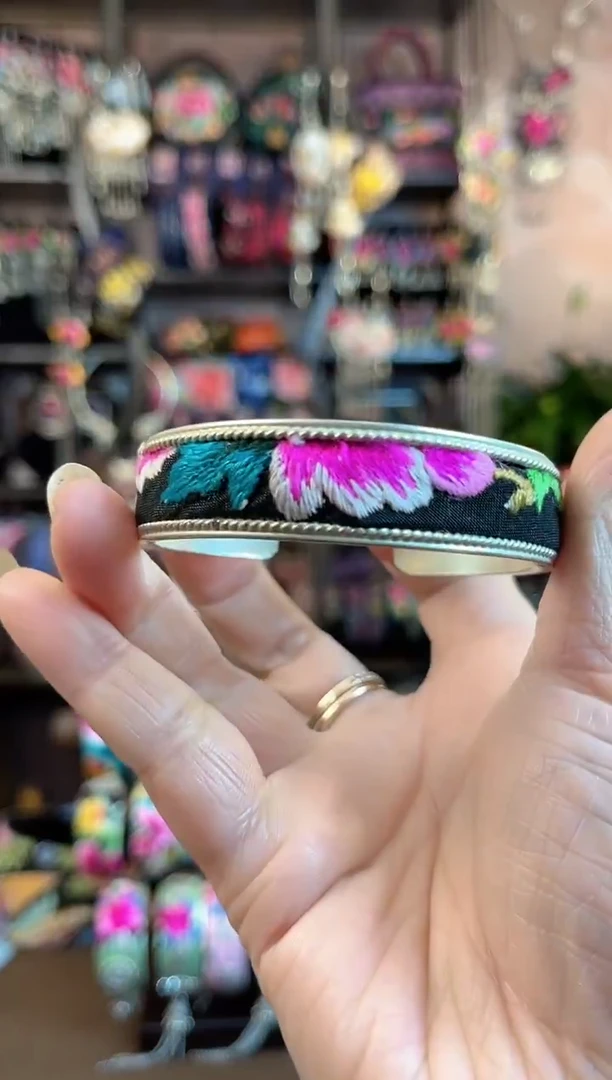 织绣 民族风手工非遗老绣饰品462