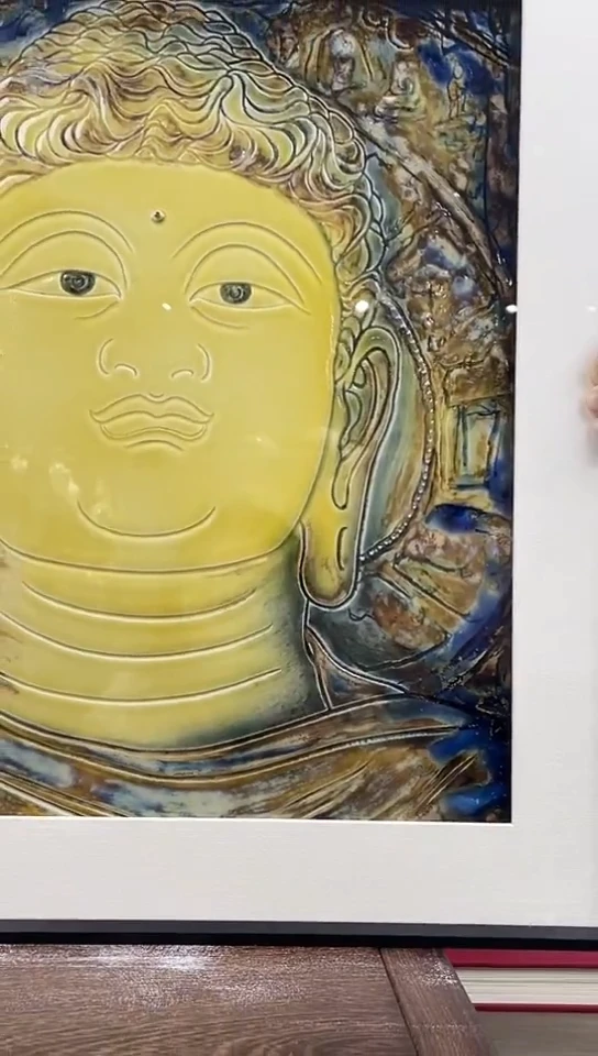 瓷版画景德镇陶瓷手工手绘瓷板画