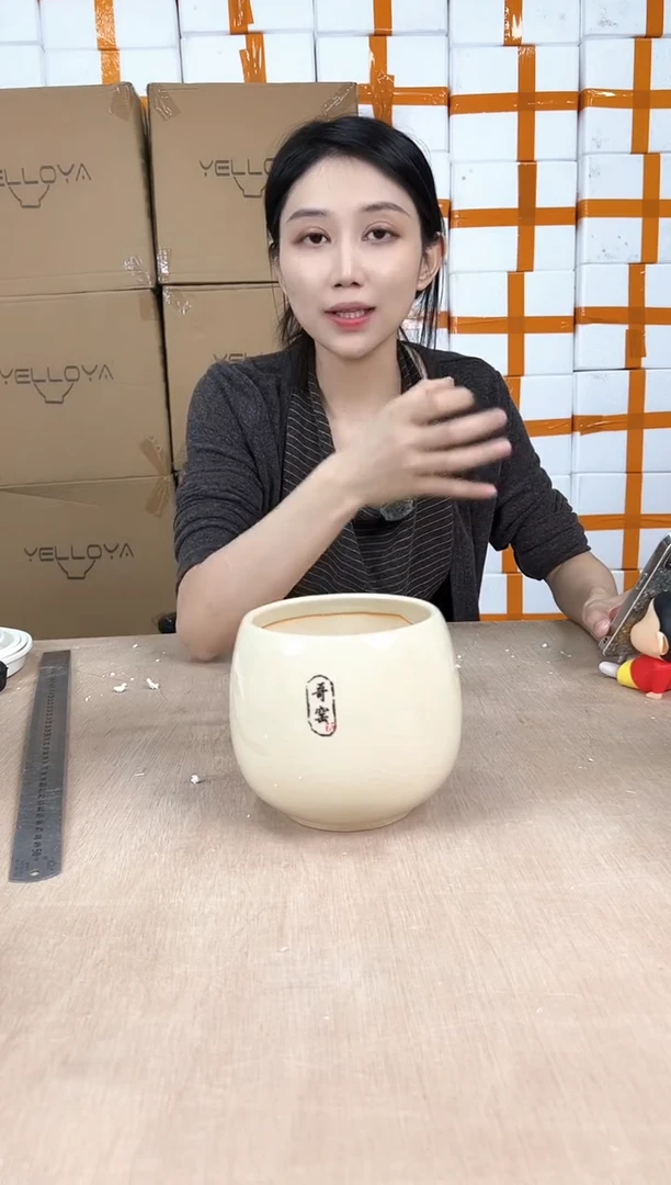 龙蛋裂纹米黄13x13
