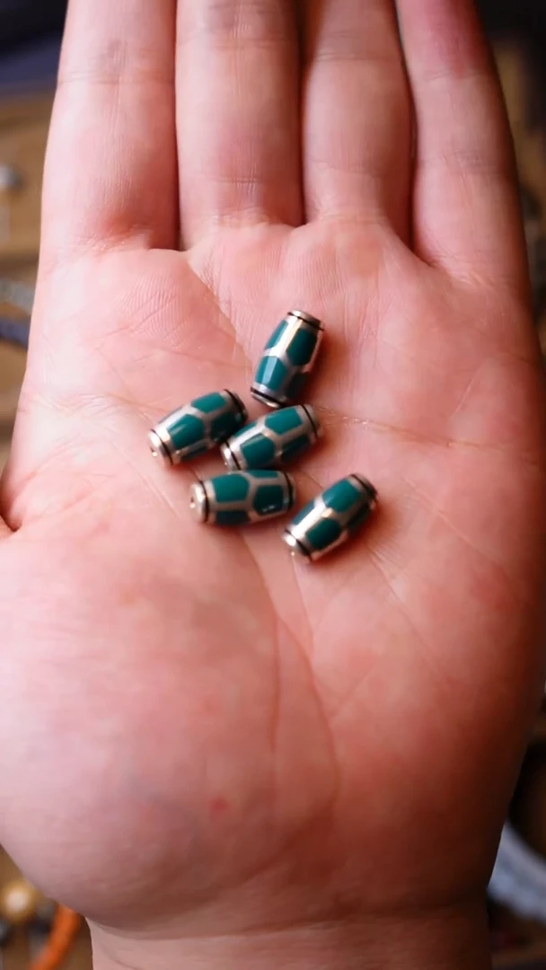合金00玛瑙/玉髓1颗配珠