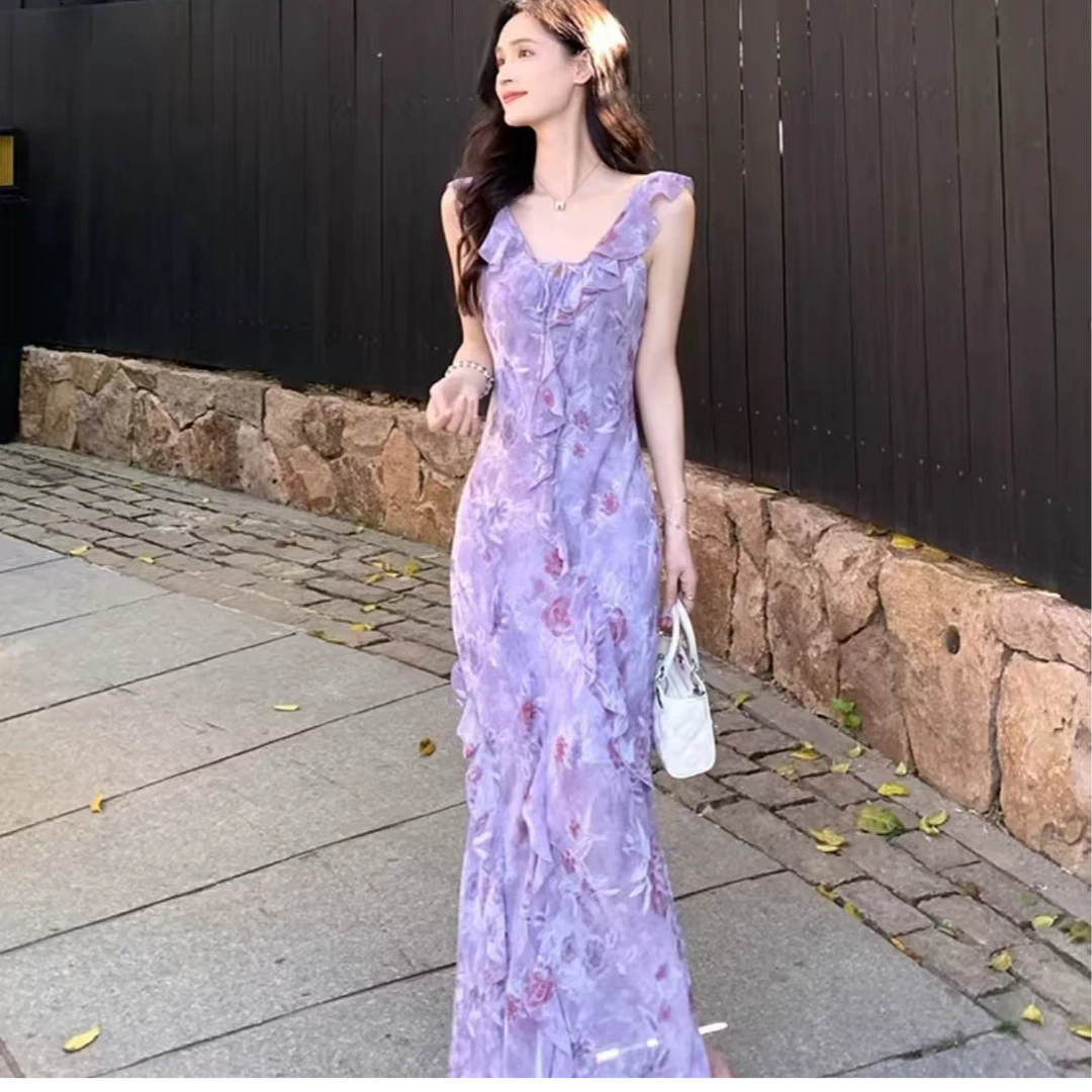 Hangsixiang.小爽【美少女】度假连衣裙9#6