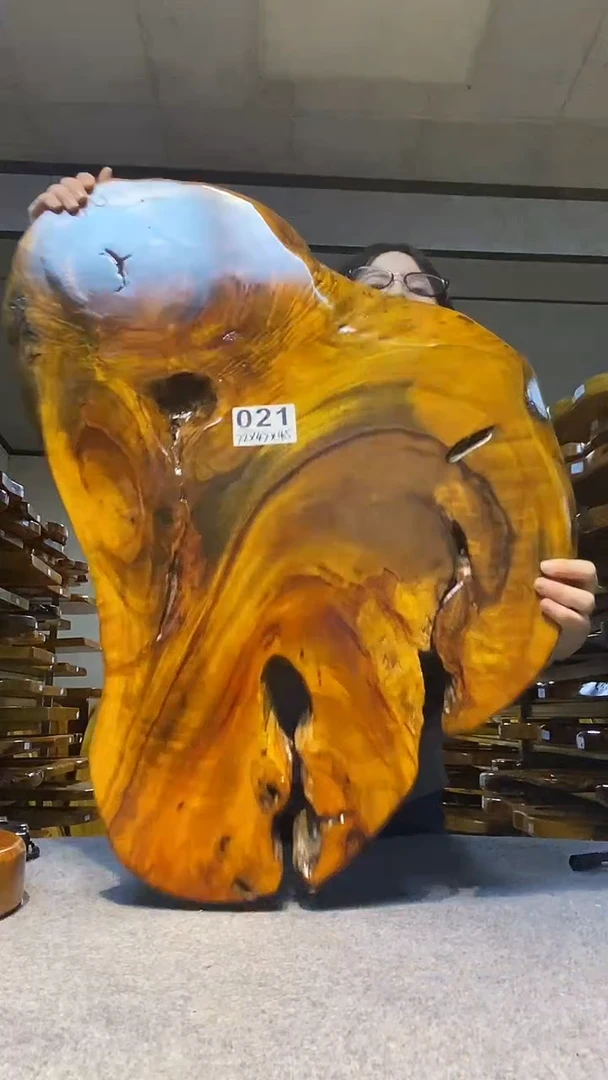 实木原木茶盘 一物一拍(不含配件）