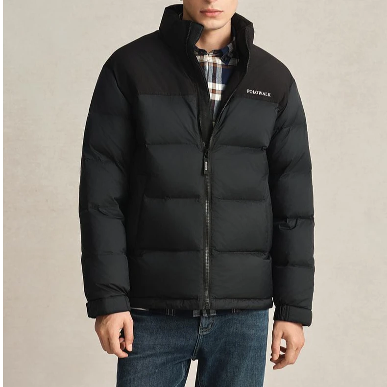 POLOWALK简约新品男士运动潮流加厚保暖宽松羽绒服BXAW44190981