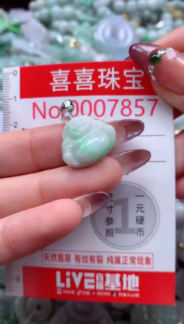 颈饰未镶嵌翡翠7857