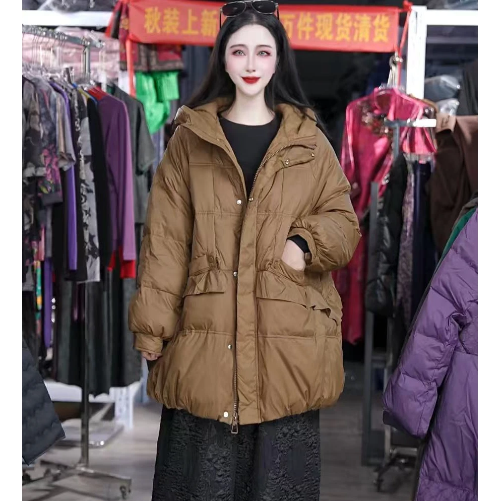【羽绒服】百搭时尚潮流休闲气质显瘦轻奢女款羽绒服1374