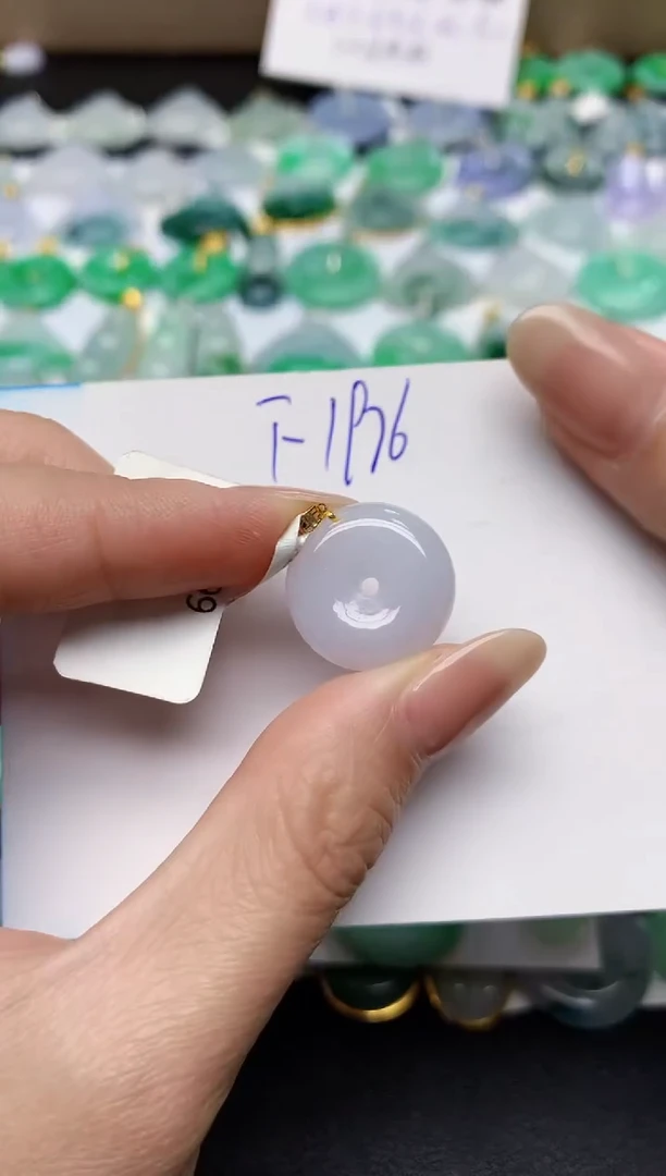 颈饰未镶嵌翡翠天然缅甸A货翡翠百元以上9元证书费自理