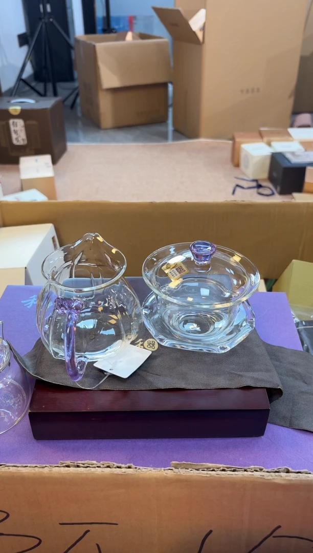 禾器禅语浅紫色+莲君浅紫+清尚2个