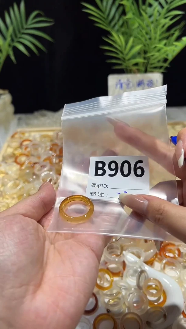 玛瑙/玉髓戒指合金玛瑙玉髓戒指福利款
