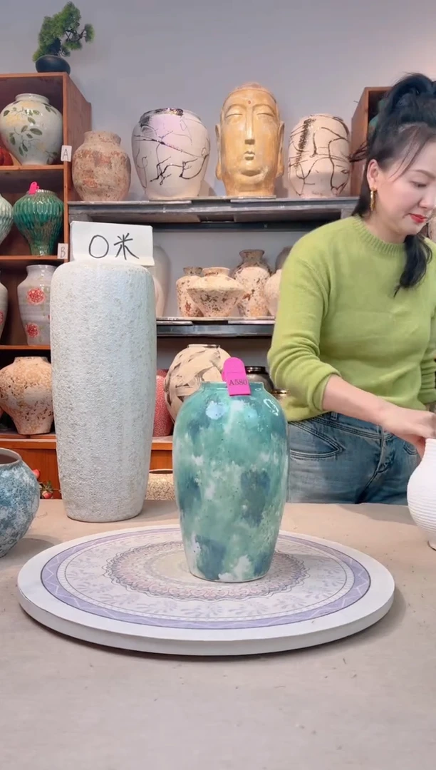 瓶陶瓷花瓶 无花  福利 a580