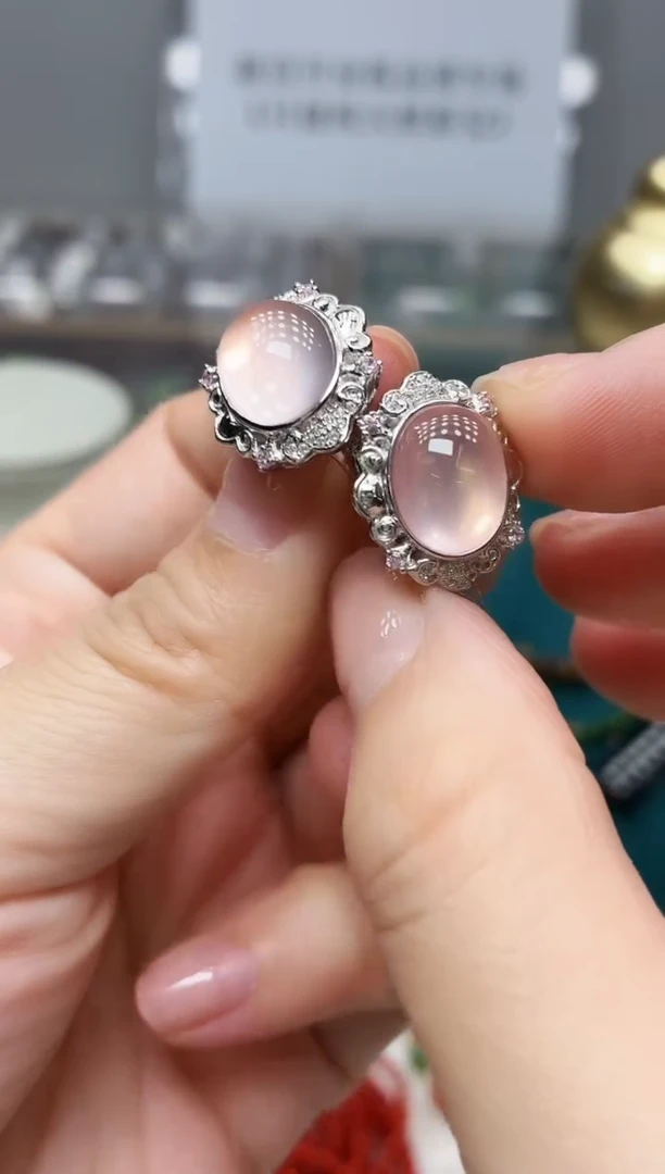 银S925镶嵌耳饰水晶179BJ1213产品一个（多样性）