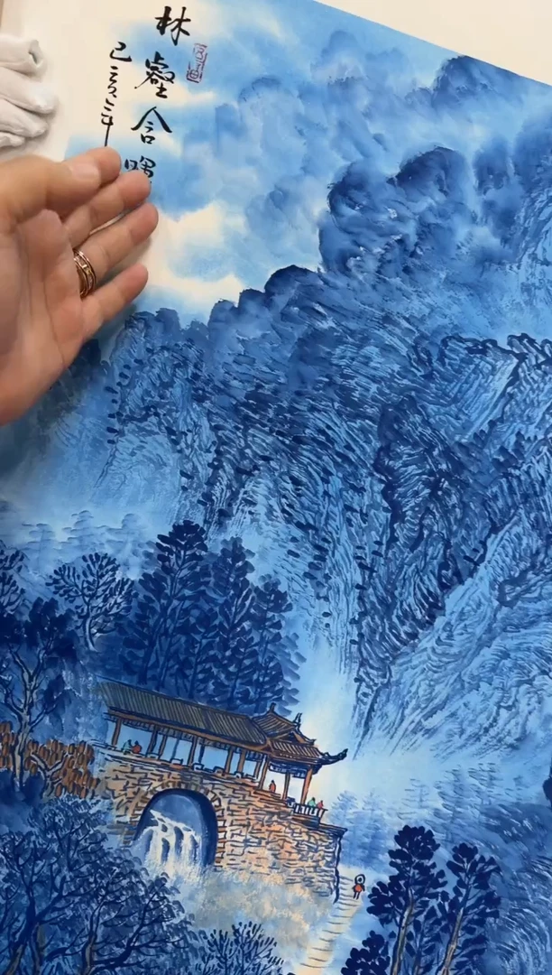 国画25赵隆轩美术馆李庆兴老师作品