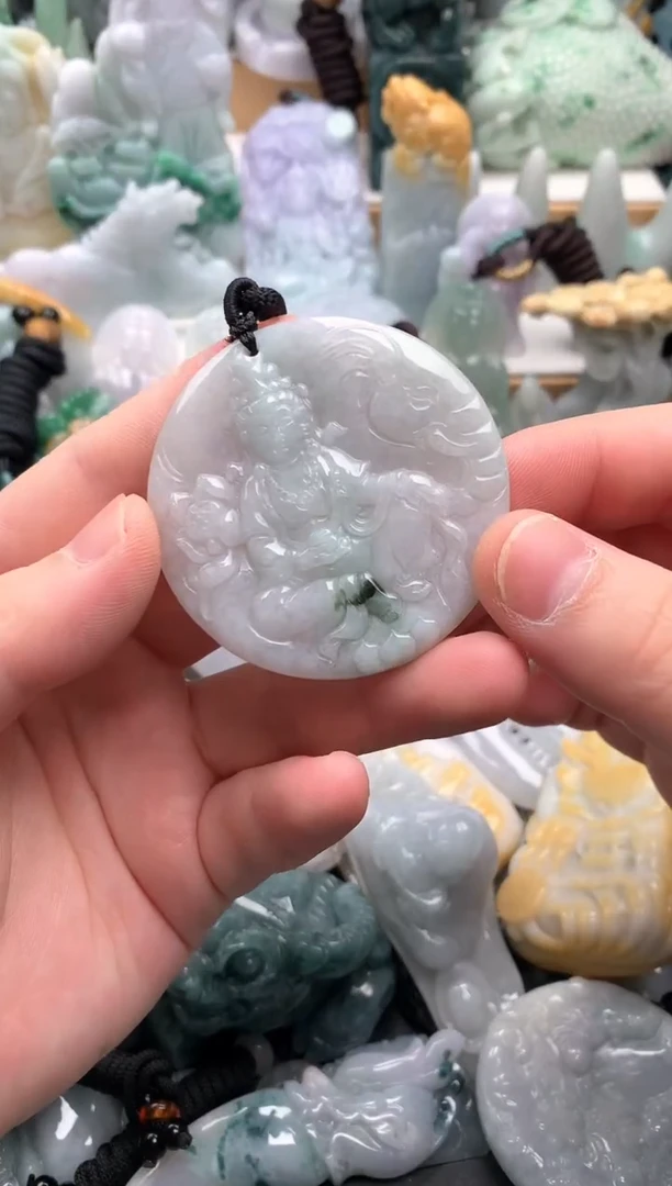 吊坠(不含链)未镶嵌翡翠1