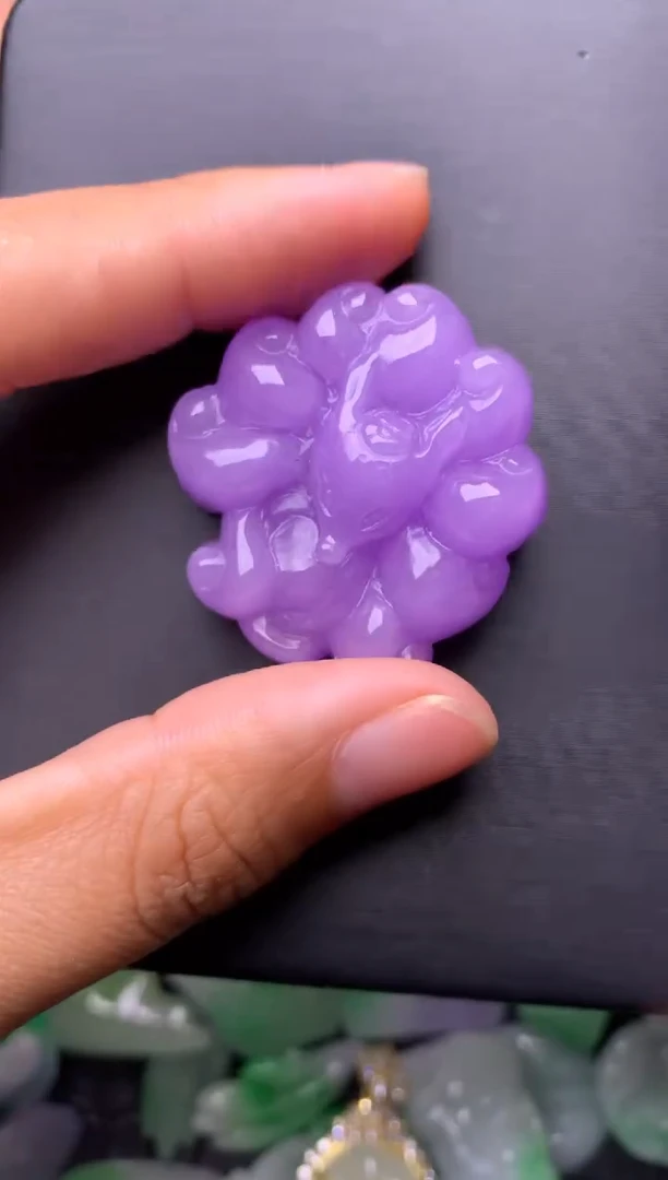 颈饰未镶嵌翡翠缅甸翡翠吊坠