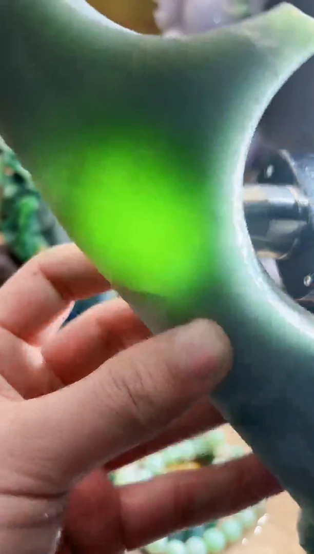 未镶嵌挂件翡翠A货张麦9631