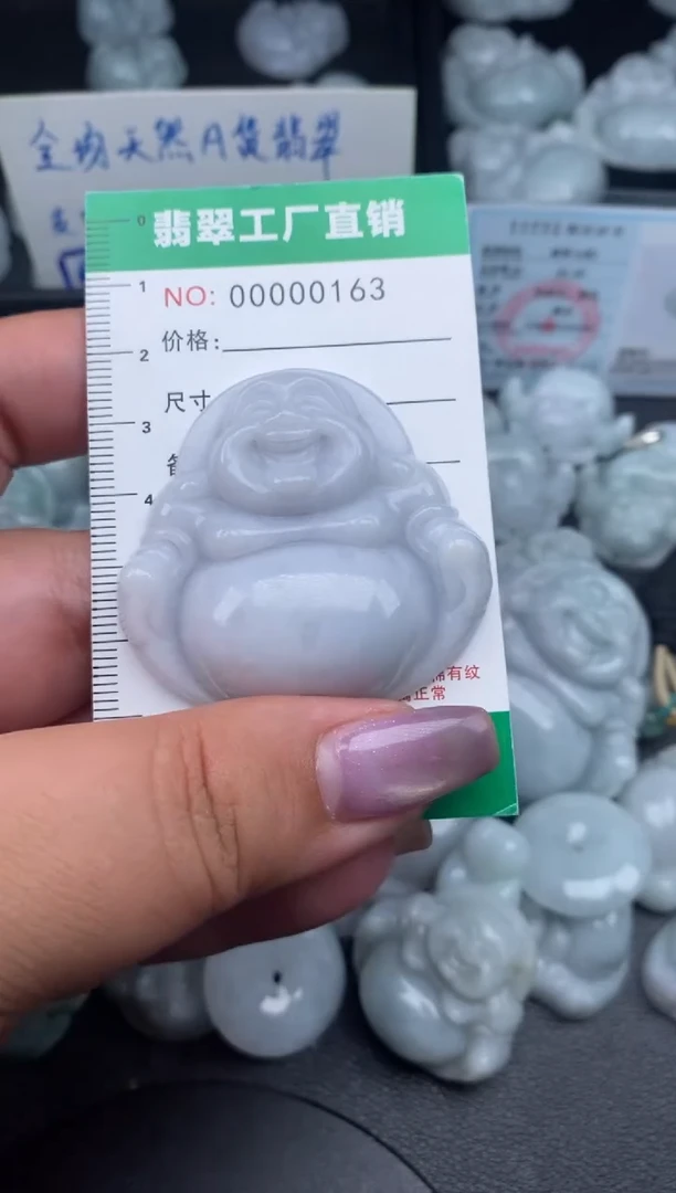 翡翠未镶嵌颈饰缅甸天然A货翡翠0163