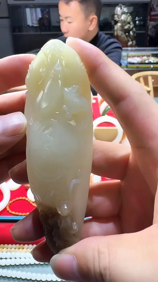 未镶嵌和田玉把件手把件