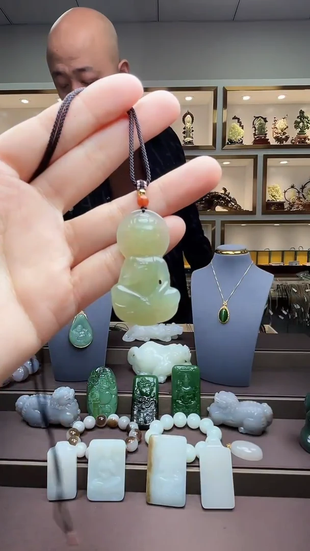 【闪购商品】和田玉挂件未镶嵌1