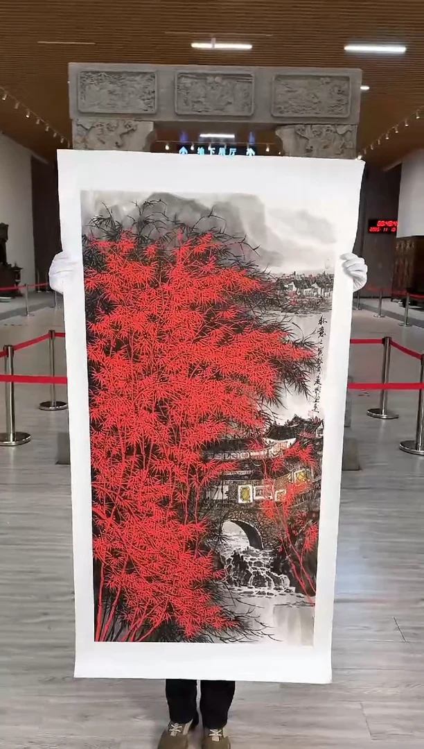 国画85赵隆轩艺术馆李庆兴老师作品