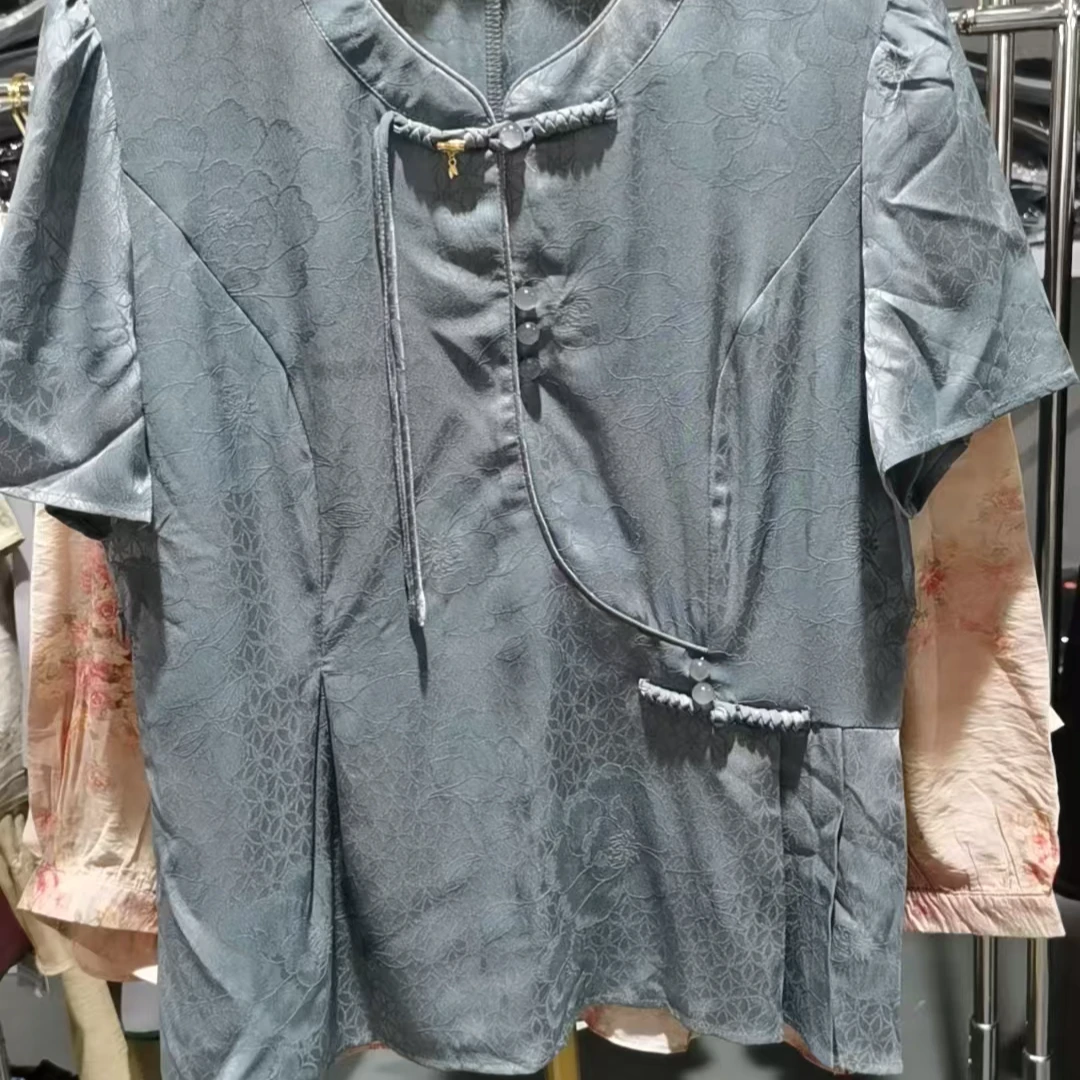 0005  女士雪纺上衣洋气