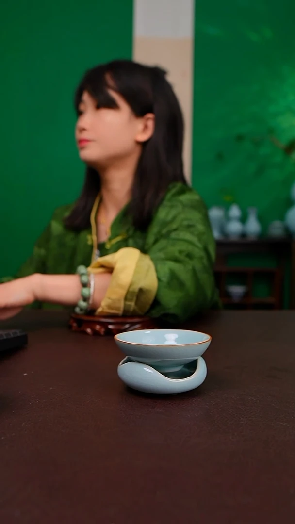 天青铜口茶漏不完美 简装
