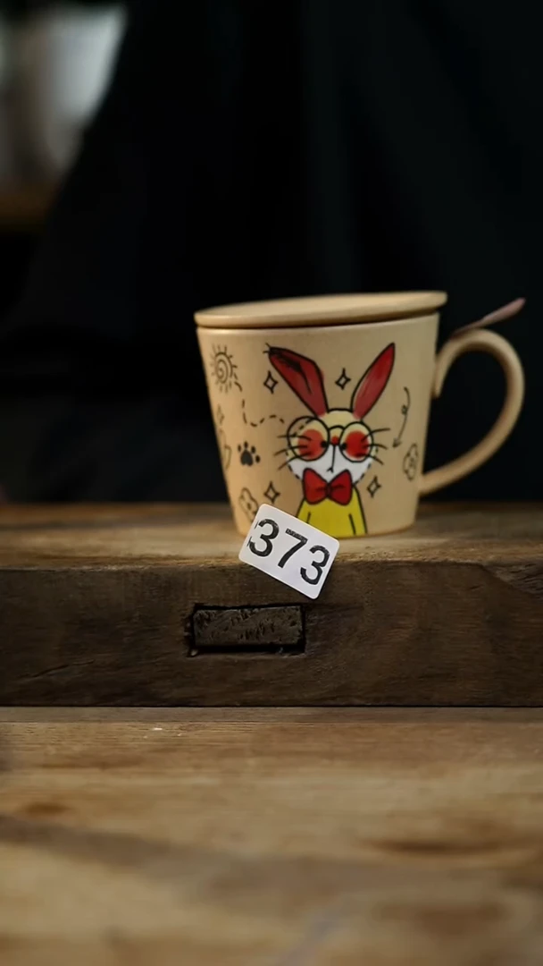 瓷片设计师手作！！！落单设计师福利！！盖杯