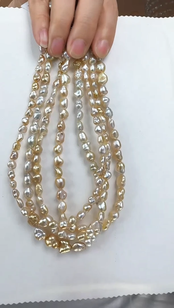 未镶嵌海水珍珠NNKESHI串链多样性发货一件@@A343