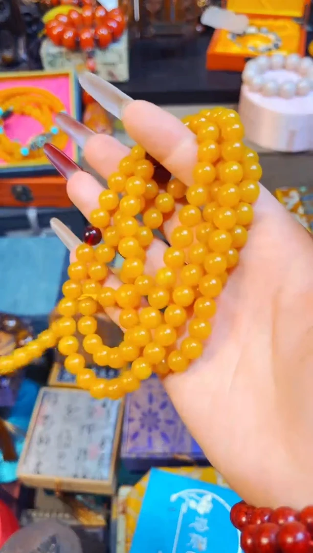 【闪购商品】蜜蜡颈饰未镶嵌兰妹精选专属链接67