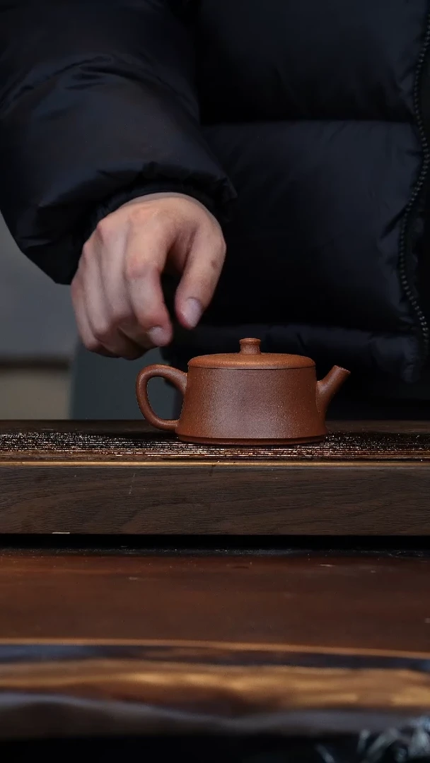 【闪购商品】紫砂茶壶自营宝山红降云柱