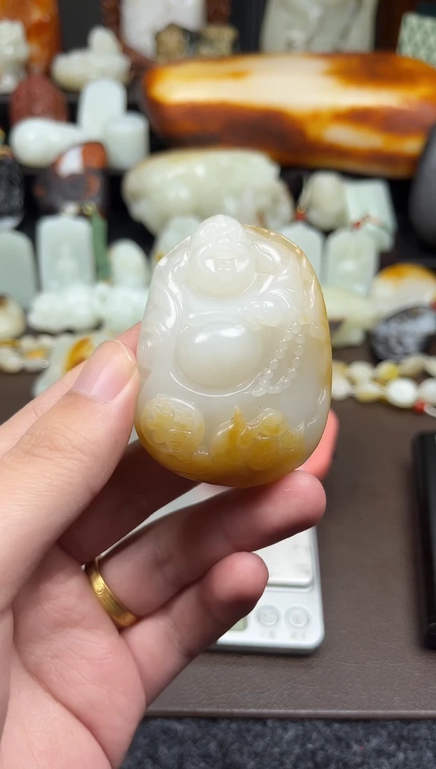 未镶嵌和田玉挂件阿*1