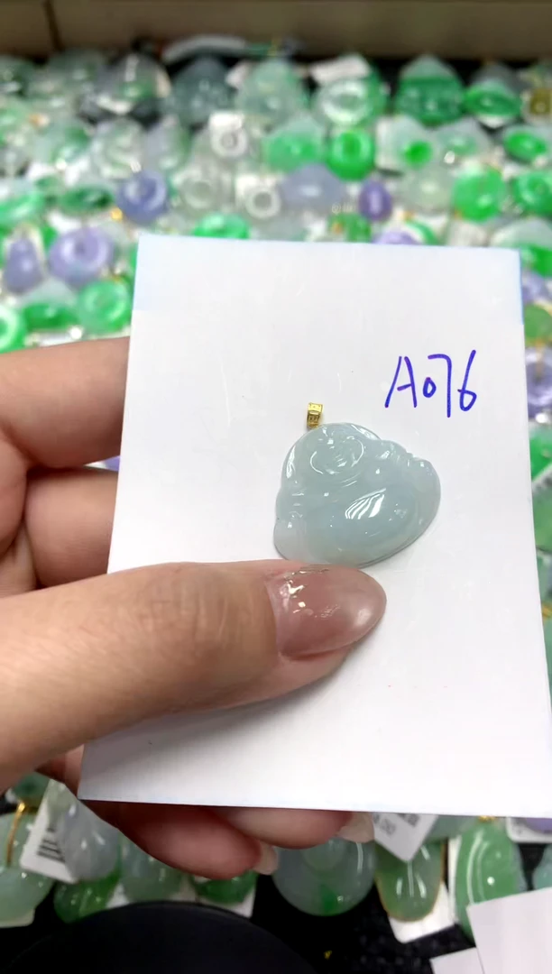 【闪购商品】翡翠颈饰18K金镶嵌111111111