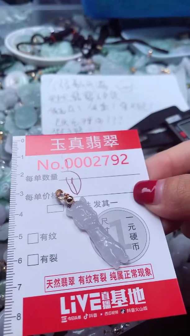 颈饰未镶嵌翡翠2792